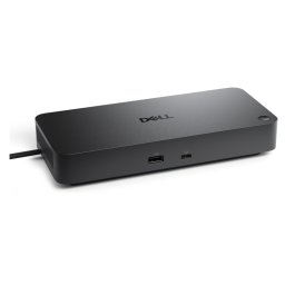 Statie de andocare Dell Pro Dock WD25Z, USB 3.2 Gen 2 Type-C, 130 W, 2500 Mbit/s, 90x35,3x205mm, Negru