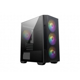 Carcasa PC MSI MAG Forge M100R, Mid Tower, Negru