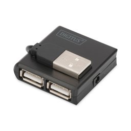 Hub USB Digitus DA-70217, USB 2.0, 4 porturi