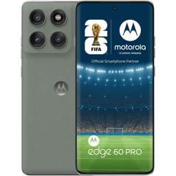 Telefon mobil Motorola Edge 60 pro, 256GB, 8GB RAM, 5G, Dual SIM, PANTONE, Gri-Vernil