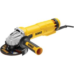Polizor unghiular (flex) electric DeWALT DWE4207, diametru disc 125mm, 1010 W putere nominala, turatie 11000 RPM, soft start, motor cu protectie particule abrazive, maner anti vibratii, sistem prindere M14, alimentare 220V, puternic si fiabil