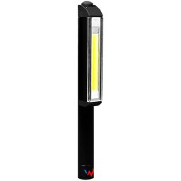 Lanterna LED Wonder T2001P, 2W, 200 lm, 3AAA, autonomie 4h, IP44, distanta iluminare 2m, Aluminiu, Negru