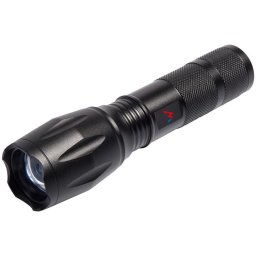 Lanterna Wonder T1502L, 3W, 150 lm, 3AAA, autonomie 4h, IP44, distanta iluminare 100m, Aluminiu, Negru