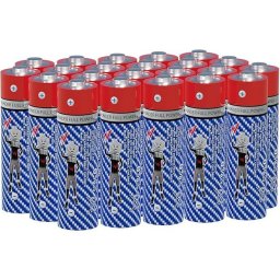 Pachet Baterii Wonder WAAX22, 22 de baterii alcaline tip AA, LR06