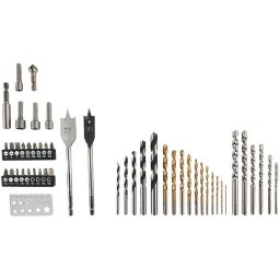 Set Burghie si Freze Energizer 3BIK00, burghie HSS 4241 acoperite cu titan, 30 piese