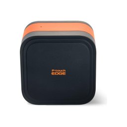 Imprimanta mobila de etichete Brother PTE920BTZ1 CUBE Pro, pentru banda de 36 mm latime, Negru-Portocaliu
