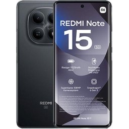 Telefon mobil Xiaomi Redmi Note 15, 6.77“ , Dual SIM, 5G, 8GB RAM, 256GB, Negru