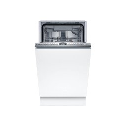 Masina de spalat vase Bosch SPT4EMX17E, Incorporabila, 10 seturi, 6 programe, Latime 45.8 cm clasa B, Alb