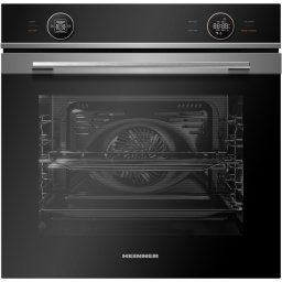 Cuptor incorporabil Heinner HBO-M7210GCDRC-GIX, 72L, 10 Functii, Clasa A+, Timer digital, Display touch, Grill, Ventilatie, Functie pizza, Functie dezghetare, Iluminare, Blocare display, Autocuratare catalica,Geam dublu detasabil, Sticla neagra si Inox