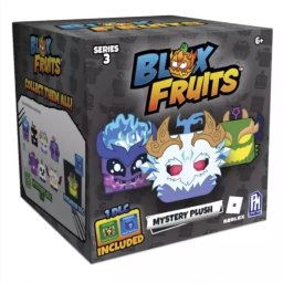 Blox Fruits: Figurine din pluș colecționabile – Seria 3 (25 cm), diverse modele
