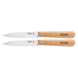 Opinel set of 2 paring knives N. 112 natural