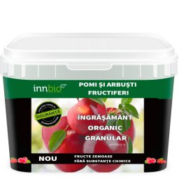 Ingrasamant organic granular pentru pomi si arbusti fructiferi INNBIO, 2,5kg