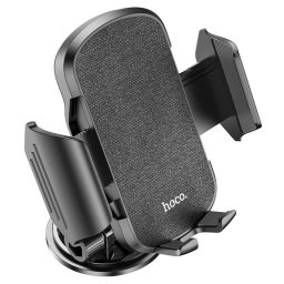 Suport auto telefon Hoco CA82 Just Fast, ventuza, bord sau parbriz, negru