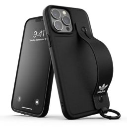Husa Adidas OR Hand Strap Case iPhone 13 Pro Max 6.7" black/black 47139