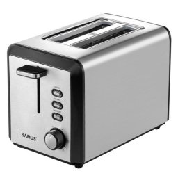 Prajitor de paine BUENO, 800 W, 2 felii, Inox