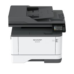 Multifunctionala laser monocrom SHARP MX-B427W, Duplex, Retea, Wireless, Fax, A4, White