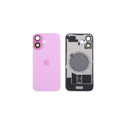 Capac baterie iPhone 16 Plus, Pink, OEM, Swap