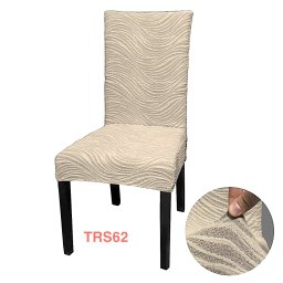 Huse Elastice Pt Scaune, Universale, 6 Buc./Set, Jacquard, Cod TRS62