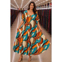 Rochie Maxi din Vascoza cod 0071