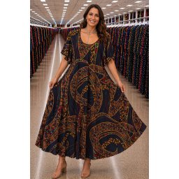 Rochie Maxi din Vascoza cod 0067