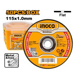 Disc Abraziv Ingco 115x1.0mm 50buc cutie