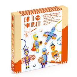 Joc creativ diy brelocuri eroi, djeco