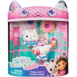 Spin master casa de papusi gabby film pachet 2 figurine cakey cat si cookie bobby spm6072884-20151834
