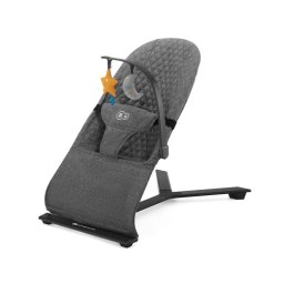 BALANSOAR BEBE KINDERKRAFT MIMI GREY, BALANSOAR PENTRU BEBELUSI CU SPATAR REGLABIL, JUCARII SI LEGANARE NATURALA 0-9 KG