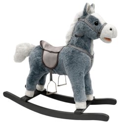 Calut Balansoar cu Sunete realiste, 74 cm, Gri
