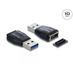 Adaptor USB-A 10 Gbps la USB Type E Key A T-M, Delock 67339