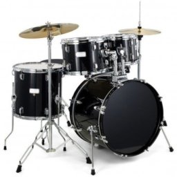 Clifton Black Beat Drum Set