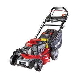Raider - RD-GLM08 - Masina de tuns iarba pe benzina, Raider, -, 3.4 CP, 46 cm, 1600 m2, autopropulsie, sistem maruntire iarba, evacuare laterala