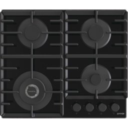 Plita Gaz incorporabila GTW642SYB, Sistem de aprindere, 4 arzatoare, Negru