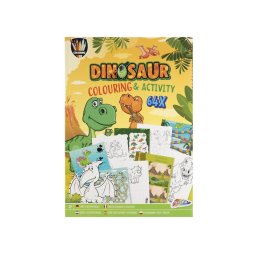 Accesorii birotica CARTE COLOR A4 +ACTIVITATI 150076 DINOZAUR , 24/bax