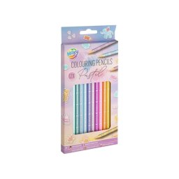 Accesorii birotica SET 12 CREIOANE COL. PASTEL MOXY , 12/cut , 48/bax