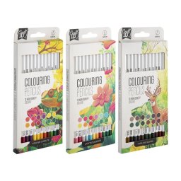 Accesorii birotica Creioane colorate 12/set cr5026 CRAFT ID , 12/cut , 48/bax