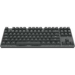 Tastatură Gaming NUBI NK87-BL-ANSI, Mecanică, Hot-Swappable, RGB, ANSI, Black
