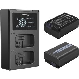 SMALLRIG NP-FW50 Camera Battery and Charger Kit