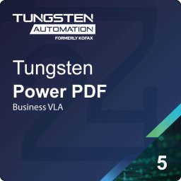 Tungsten Power PDF 5 Business VLA Corporate Achiziție Nouă 5 - 24 User