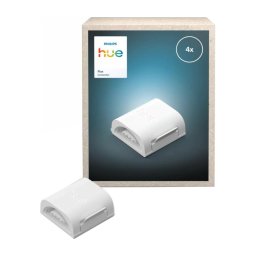Philips - Conector pentru benzi LED Hue FLUX, set de 4 bucăți