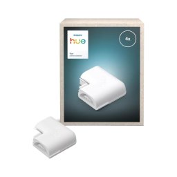Philips - Conector unghiular pentru benzi LED Hue FLUX, 4 buc.