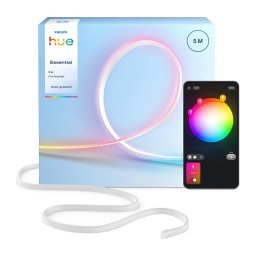 Philips Hue ESSENTIAL Bandă LED RGBW dimmabilă 5 m, 19W, 230V, 2200-6500K