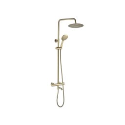 REA-P5960 - Set de duș cu baterie termostatică LUNGO DIAMOND, auriu