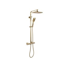 REA-P5004 - Set de duș TOM cu baterie termostatică, auriu periat