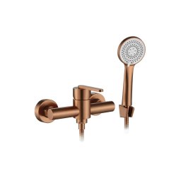 REA-B0974 - Set de duș ONTARIO cu baterie, cupru