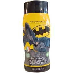 Set 2 x Sampon si Gel Dus Batman Blue Energy, Extract de Musetel si Galbenele, 250 ml