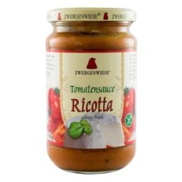 Sos BIO de Rosii, Ricotta, 340 g, Zwergenwiese