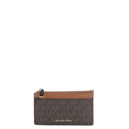 MICHAEL KORS Portofel Jet Set Sm Zip Key Card Case 32F5GJ6D8B 252 brn/acorn