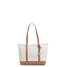 MICHAEL KORS Geantă Andie Md Ns Tote 30S6G3PT3B 149 vanilla/acrn