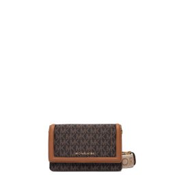 MICHAEL KORS Geantă mică Jet Set Sm Phone Wbg Xbody 32T4GJ6C1O 252 brn/acorn